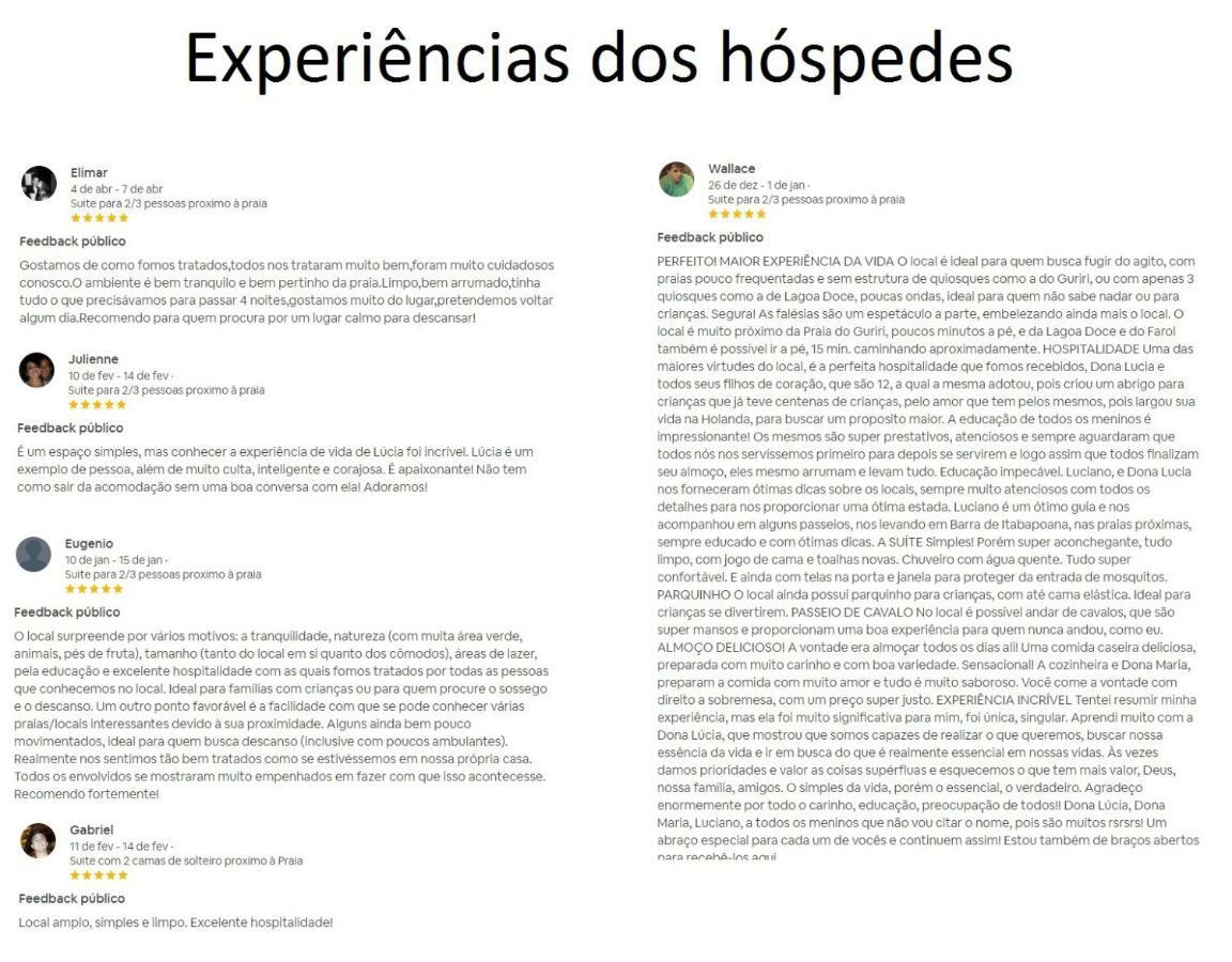 Fazenda Sao Felipe Bed & Breakfast São Francisco de Itabapoana Eksteriør bilde